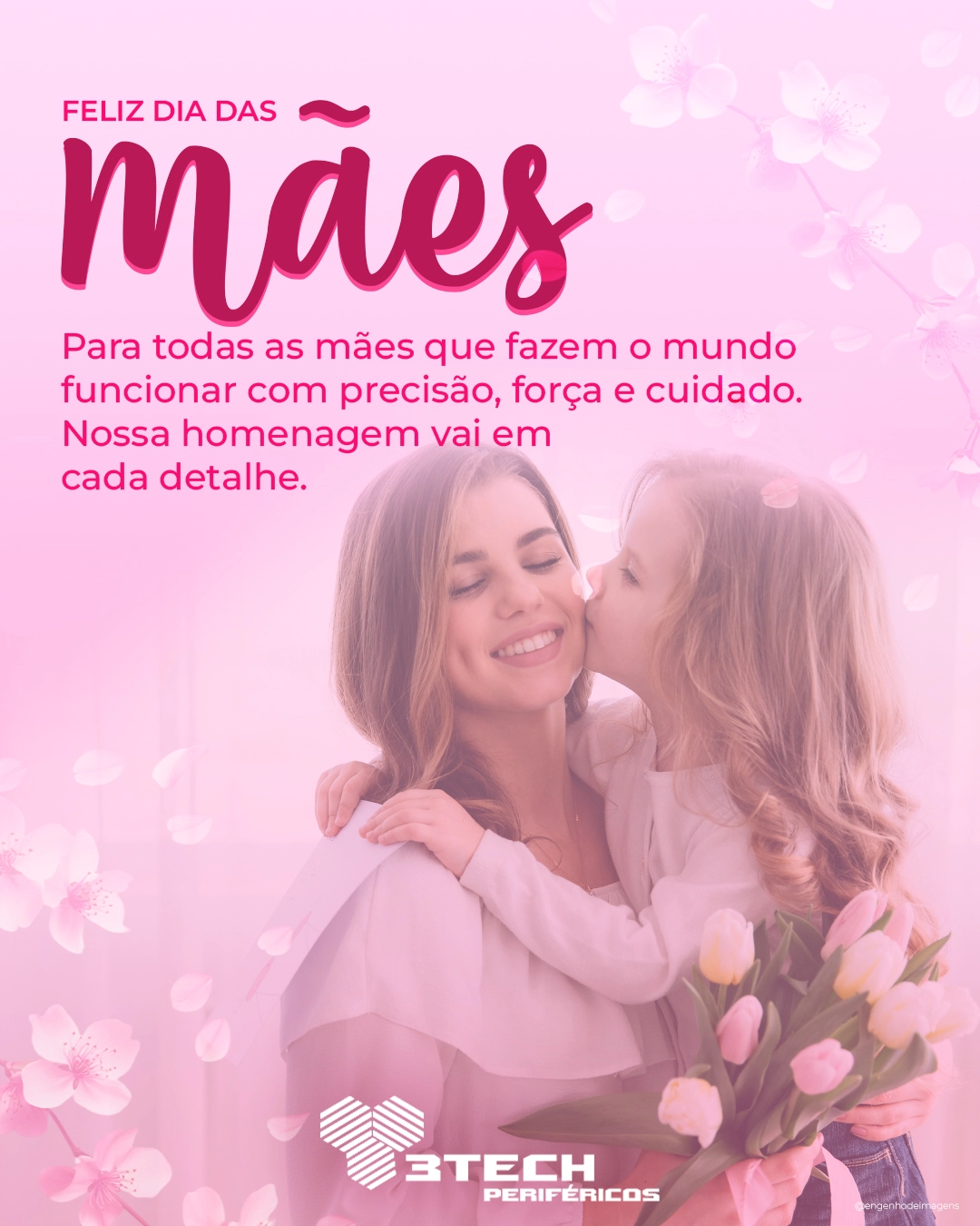 Hoje celebramos aquelas que transformam a rotina em cuidado, dedicação e amor.